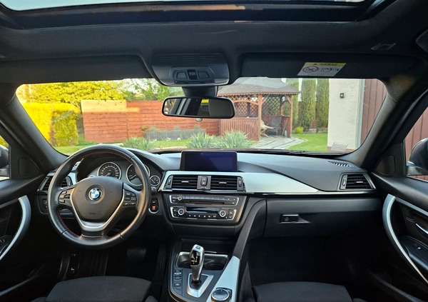 BMW Seria 3 cena 47900 przebieg: 215000, rok produkcji 2014 z Parczew małe 232